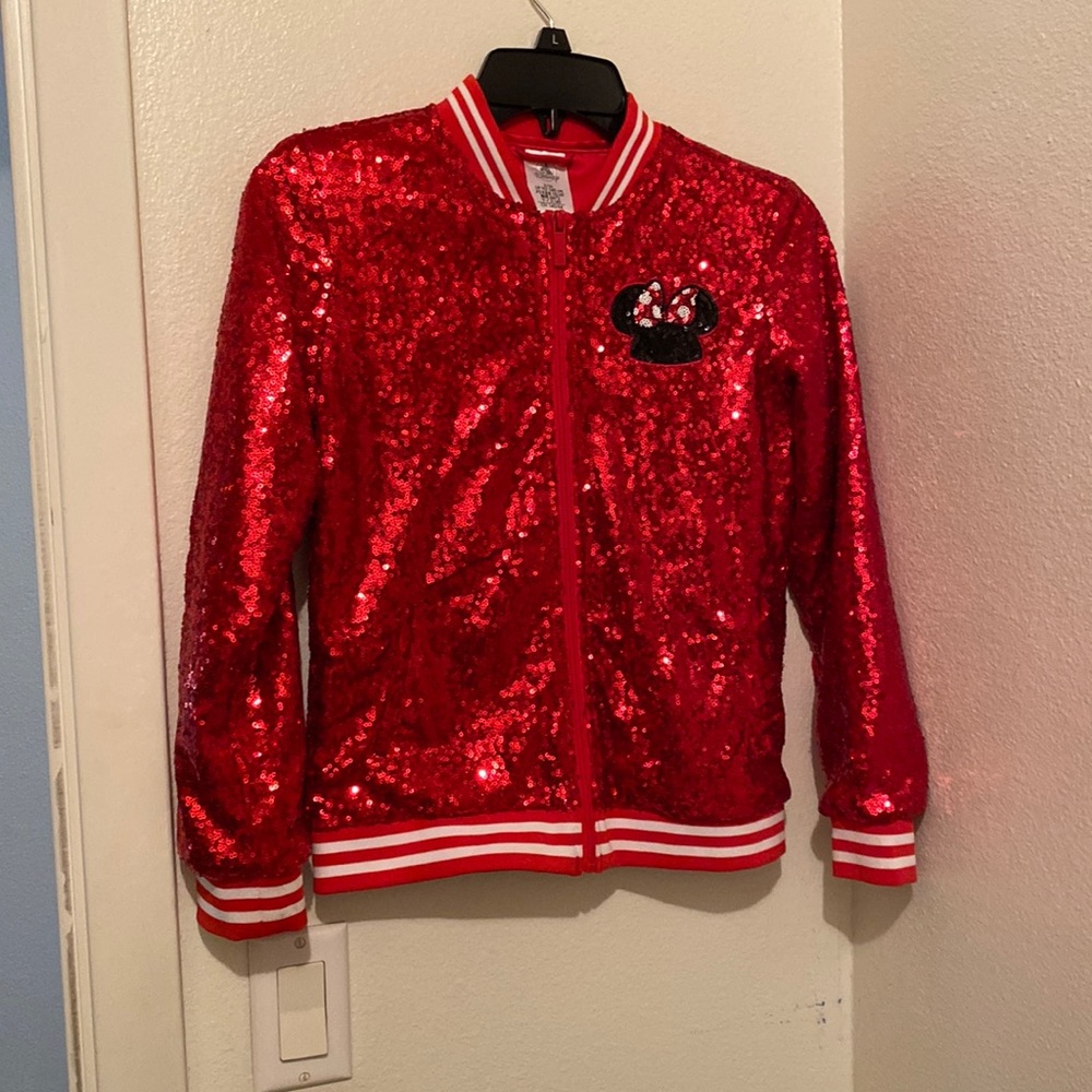 Sequin Red Minnie Mouse jacket